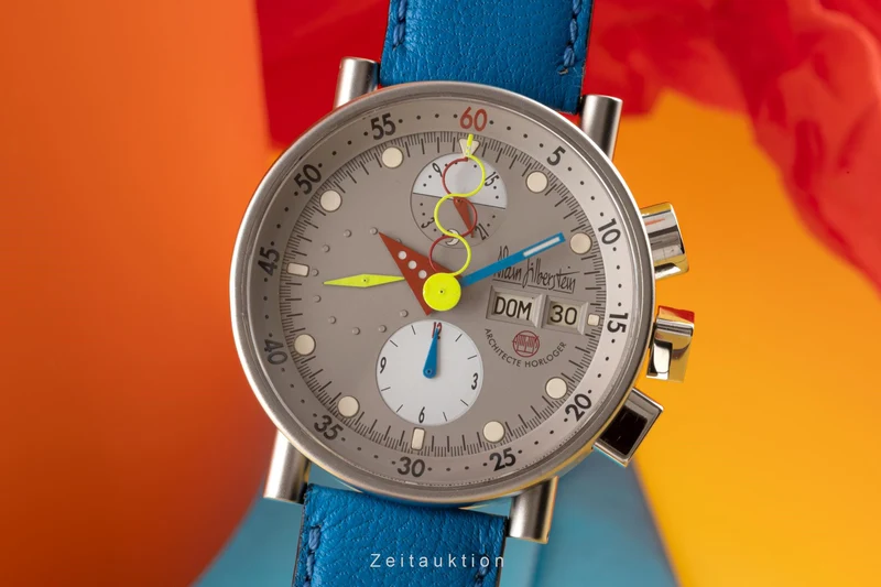 Alain Silberstein Krono Bauhaus chronograph steel automatic men's watch Limited [2304286]