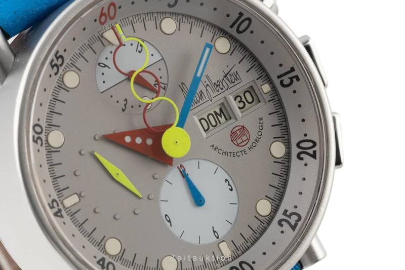 Alain Silberstein Krono Bauhaus chronograph steel automatic men's watch Limited [2304286]