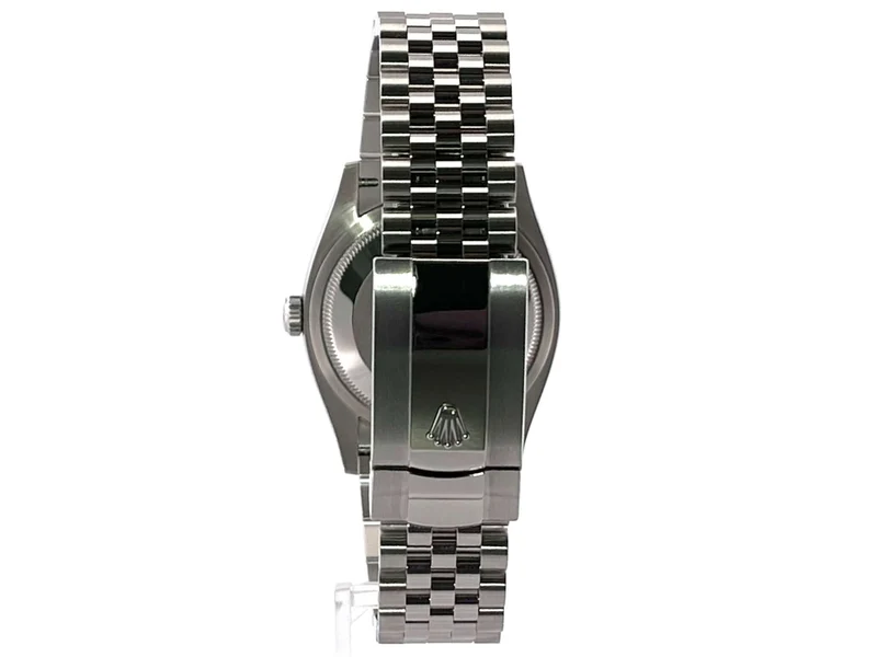Rolex Datejust 36 Oystersteel Weißgold 126234 Jubile Diamant Blau Jubile-Band