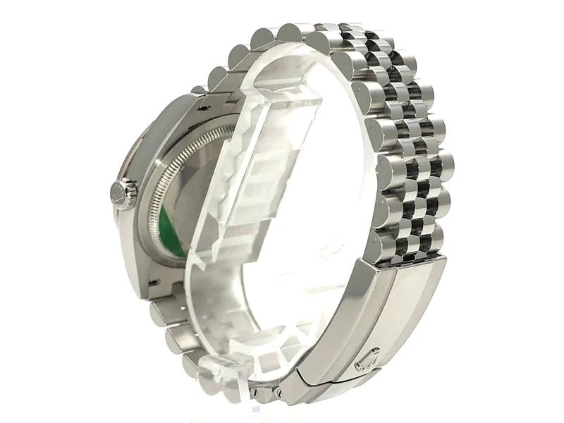 Rolex Datejust 36 Oystersteel Weißgold Diamant 126284RBR Silber Index Jubile-Band
