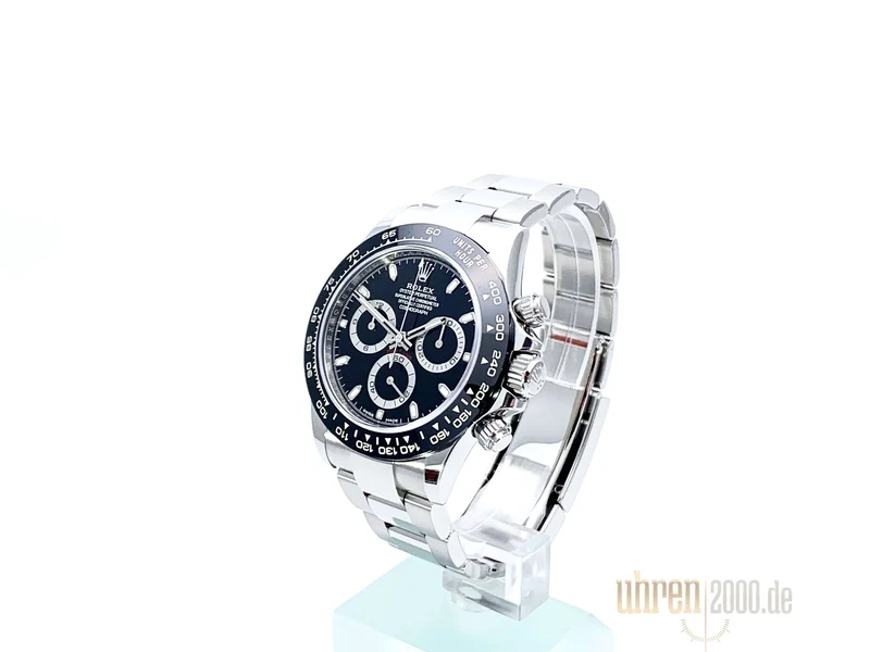 Rolex Daytona Edelstahl 116500LN Zifferblatt Schwarz aus 2018 LC100 ungetragen