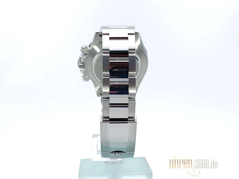 Rolex Daytona Edelstahl 116500LN Zifferblatt Schwarz aus 2018 LC100 ungetragen