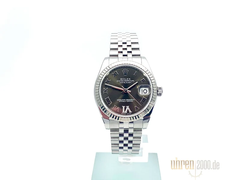 Rolex Datejust 31 178274 Bronze Römisch DIA Jubile-Band