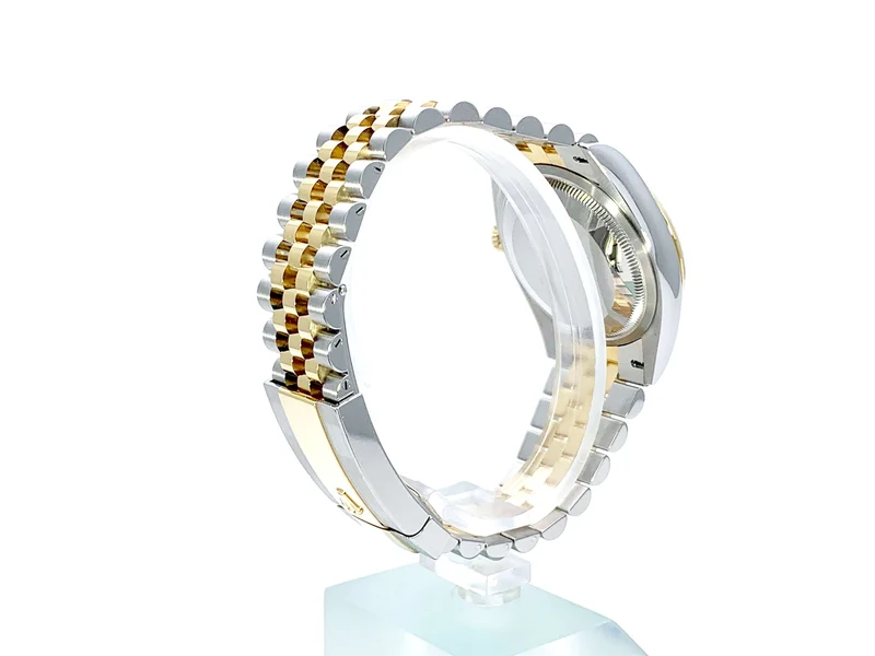 Rolex Datejust 36 126233 Champagner J Diamant Jubile-Band
