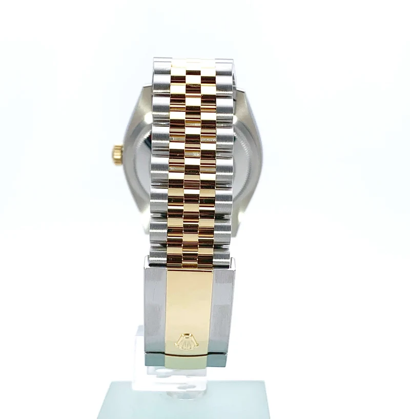 Rolex Datejust 36 126233 Champagner J Diamant Jubile-Band