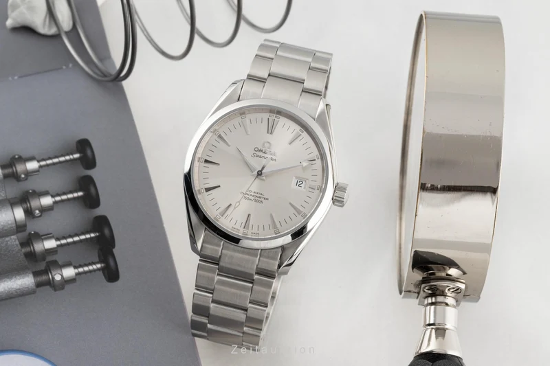 Omega Seamaster steel automatic men's watch 2503.30.00 LP: 6700EUR [2300388]