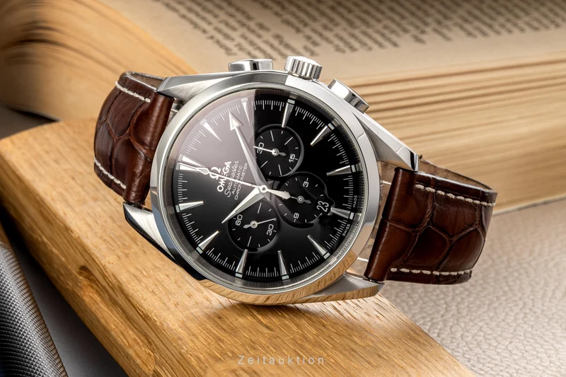 Omega Seamaster chronograph steel automatic men's watch 178.1110, 2812.50.37 [2300374]