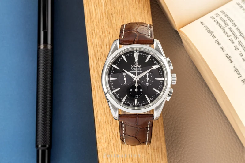 Omega Seamaster chronograph steel automatic men's watch 178.1110, 2812.50.37 [2300374]