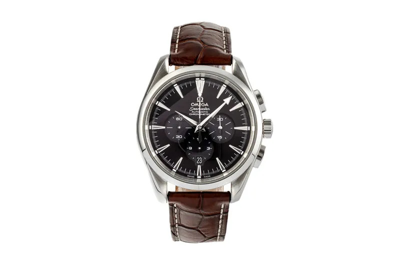 Omega Seamaster chronograph steel automatic men's watch 178.1110, 2812.50.37 [2300374]
