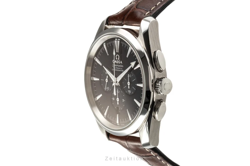Omega Seamaster chronograph steel automatic men's watch 178.1110, 2812.50.37 [2300374]