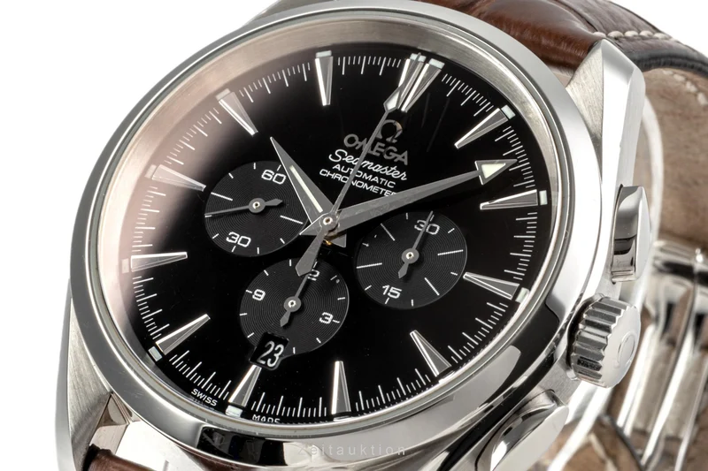 Omega Seamaster chronograph steel automatic men's watch 178.1110, 2812.50.37 [2300374]