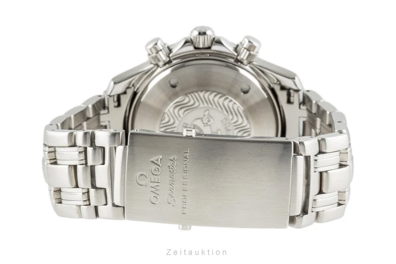 Omega Seamaster chronograph steel automatic men's watch 2598.80.00 LP: 9100EUR [2300375]
