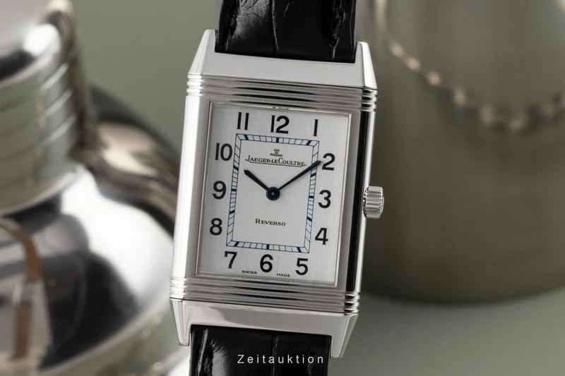 Jaeger LeCoultre Reverso steel quartz men's watch Q2518410, 252.8.08 LP: 6550EUR [2300381]