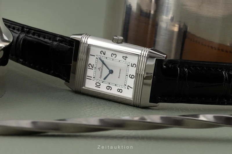 Jaeger LeCoultre Reverso steel quartz men's watch Q2518410, 252.8.08 LP: 6550EUR [2300381]