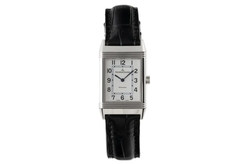 Jaeger LeCoultre Reverso steel quartz men's watch Q2518410, 252.8.08 LP: 6550EUR [2300381]
