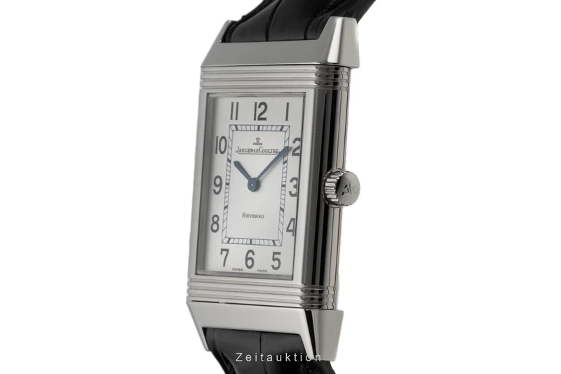 Jaeger LeCoultre Reverso steel quartz men's watch Q2518410, 252.8.08 LP: 6550EUR [2300381]