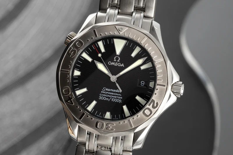 Omega Seamaster steel / white gold automatic men's watch 2230.50.00, 168.1642 LP: 6300EUR [2300367]