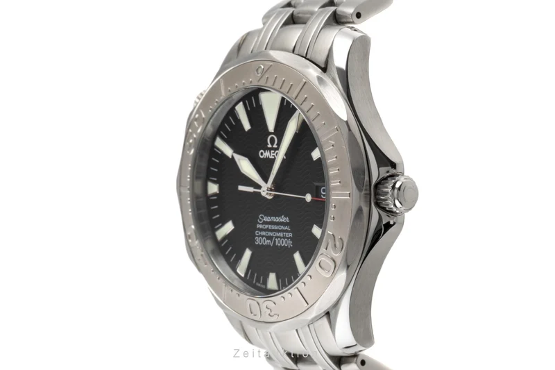 Omega Seamaster steel / white gold automatic men's watch 2230.50.00, 168.1642 LP: 6300EUR [2300367]