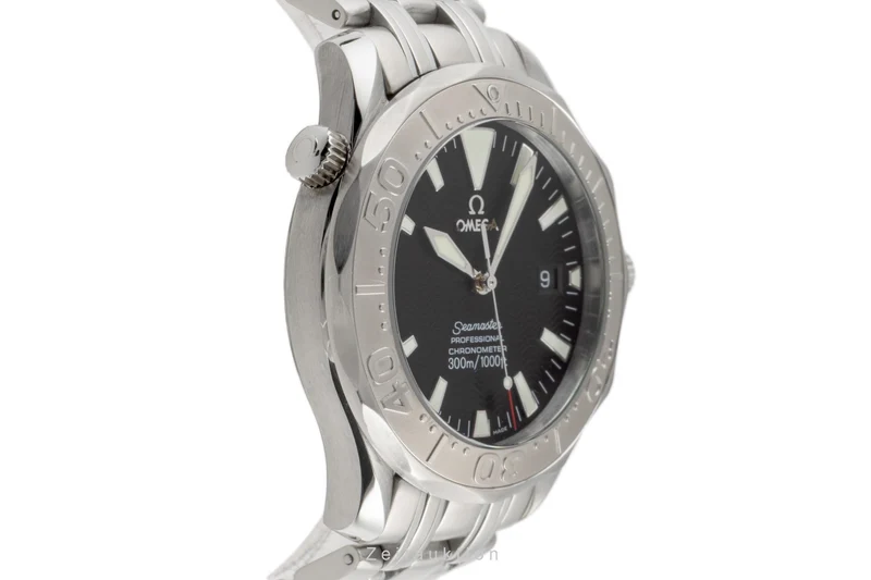 Omega Seamaster steel / white gold automatic men's watch 2230.50.00, 168.1642 LP: 6300EUR [2300367]