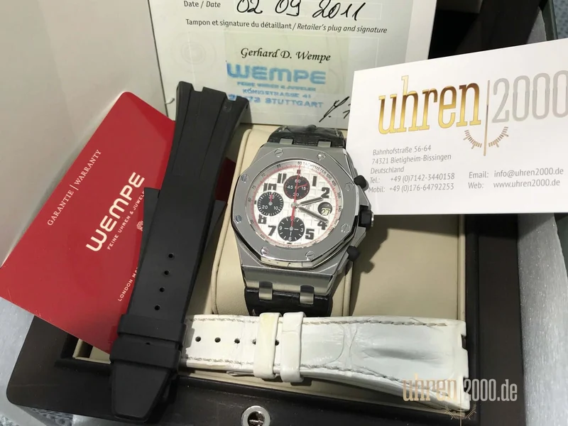 Audemars Piguet Royal Oak Offshore Chronograph Panda 26170ST.OO.D101CR.02 aus 2011