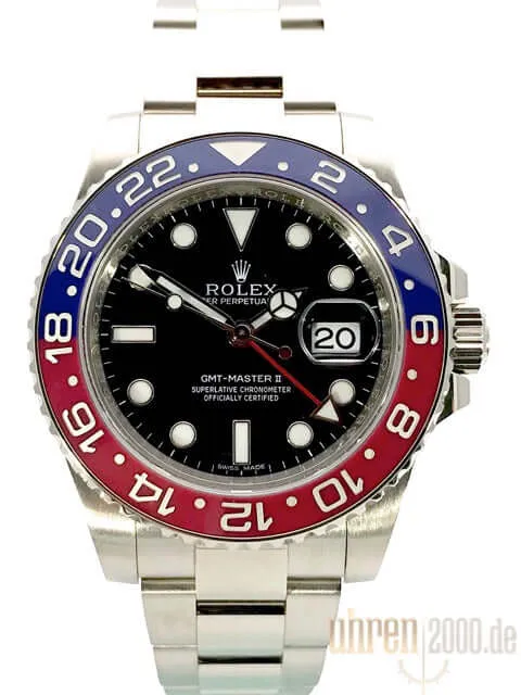 Rolex GMT Master II Weißgold 116719BLRO aus 2016 LC100