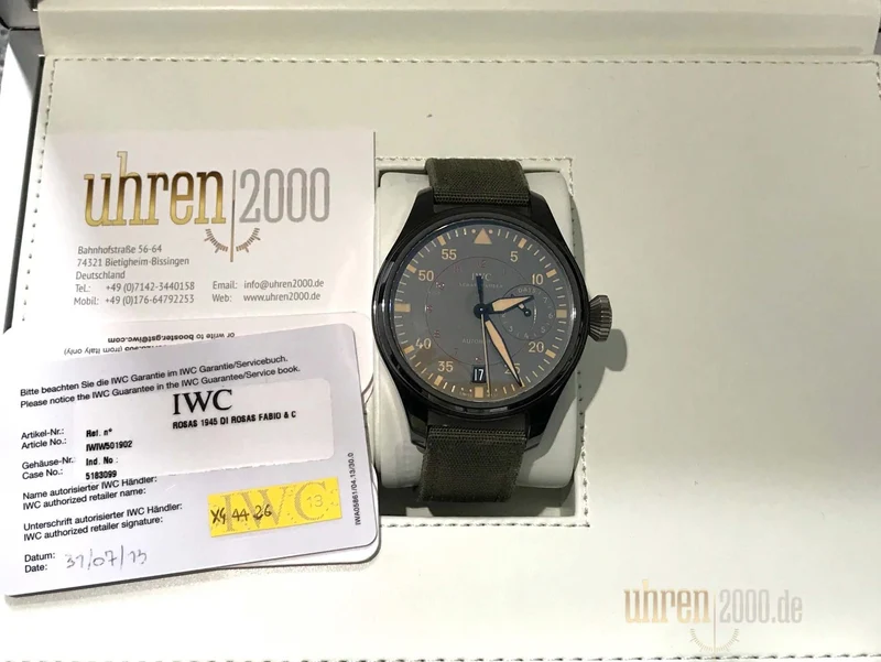 IWC Grosse Fliegeruhr Top Gun Miramar IW501902 aus 2013