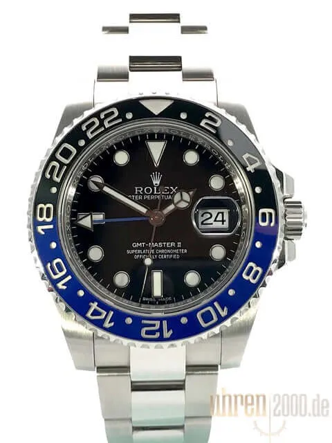 Rolex GMT Master II Edelstahl 116710 BLNR LC100 aus 2014