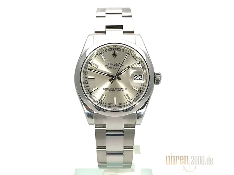 Rolex Oyster Datejust 31 178240 Silber aus 2016 LC100