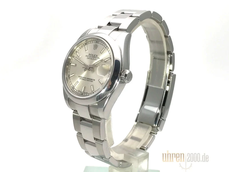 Rolex Oyster Datejust 31 178240 Silber aus 2016 LC100