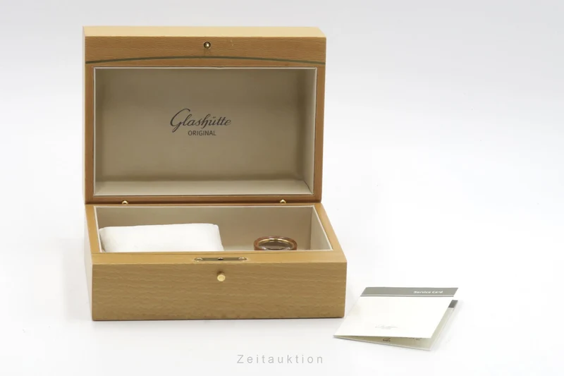 Glashütte PanoMaticDate steel automatic men's watch 190-01-02-02-04 [2302361]