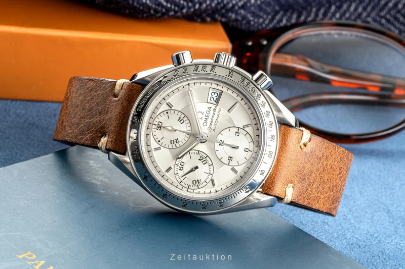 Omega Speedmaster chronograph steel automatic men's watch 175.0083, 3513.30.00 [2302348]
