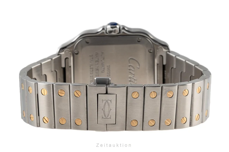 Cartier Santos steel / gold automatic men's watch W2SA0007 LP: 11100EUR [2302320]