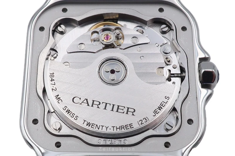 Cartier Santos steel / gold automatic men's watch W2SA0007 LP: 11100EUR [2302320]