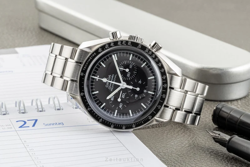 Omega Speedmaster Moonwatch chronograph steel manual winding men's watch STZ005923, 311.30.42.30.01.005 [2302318]