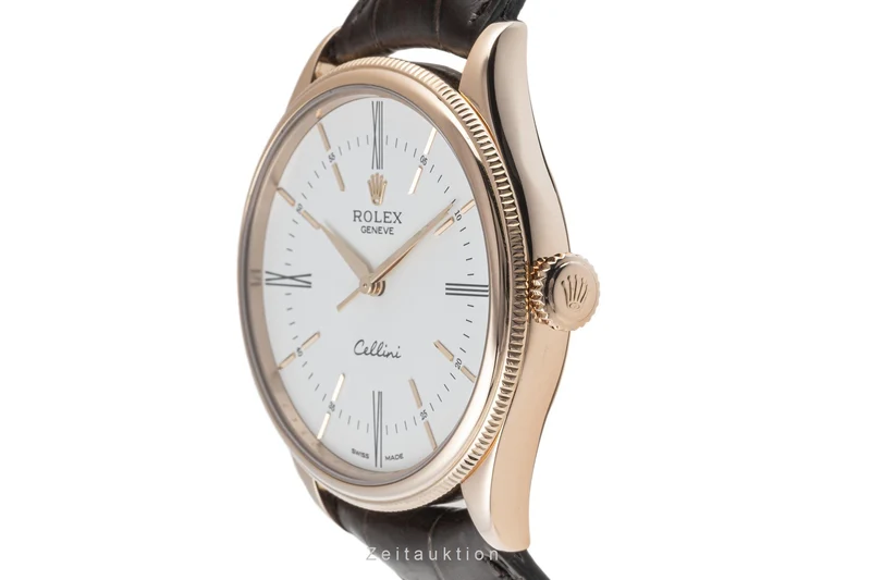 Rolex Cellini 18 ct red gold automatic men's watch 50505 [2302301]