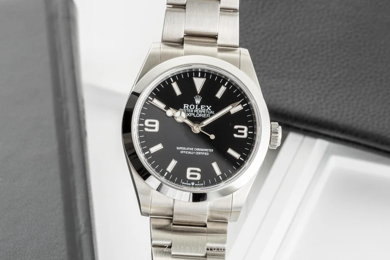 Rolex Explorer steel automatic men's watch 224270 [2303528]