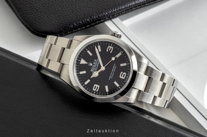 Rolex Explorer steel automatic men's watch 224270 [2303528]