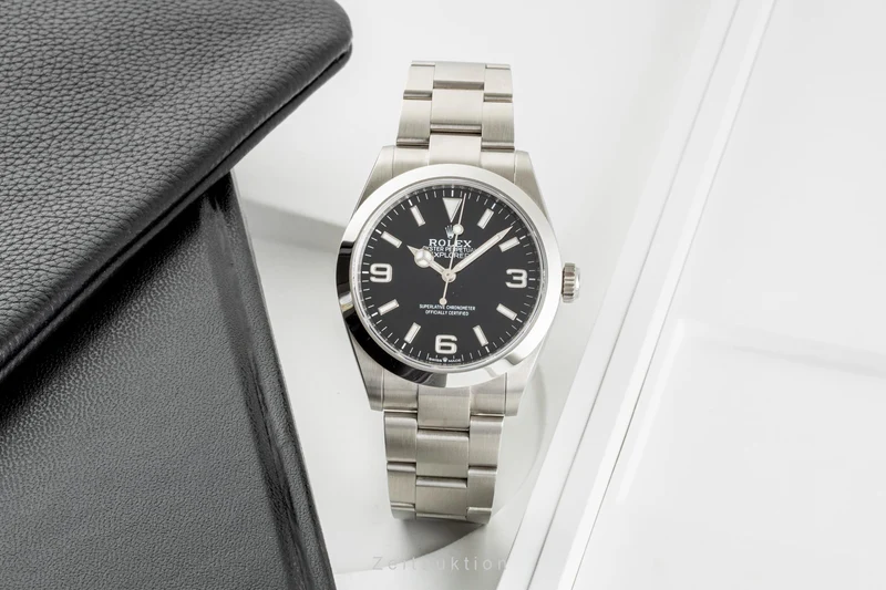 Rolex Explorer steel automatic men's watch 224270 [2303528]