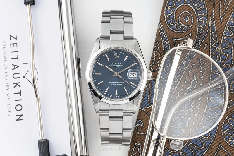 Rolex Oyster Perpetual steel automatic men's watch 15200 [2303524]
