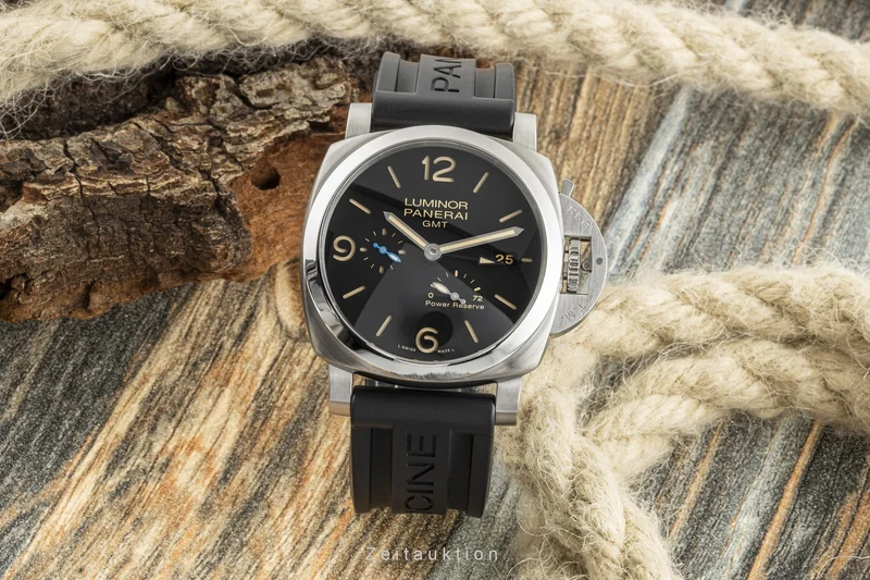 Panerai Luminor GMT steel automatic men's watch PAM01321 LP: 9800EUR [2303469]