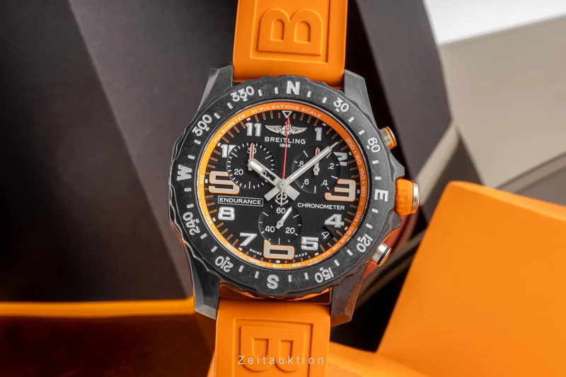 Breitling Endurance Pro chronograph breitlight quartz men's watch X82310A51B1S1 LP: 3350EUR [2303466]