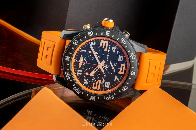 Breitling Endurance Pro chronograph breitlight quartz men's watch X82310A51B1S1 LP: 3350EUR [2303466]
