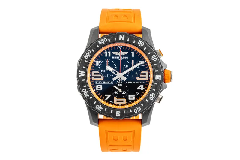 Breitling Endurance Pro chronograph breitlight quartz men's watch X82310A51B1S1 LP: 3350EUR [2303466]