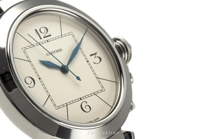 Cartier Pasha steel automatic men's watch 2730, W3107255 LP: 7350EUR [2303450]