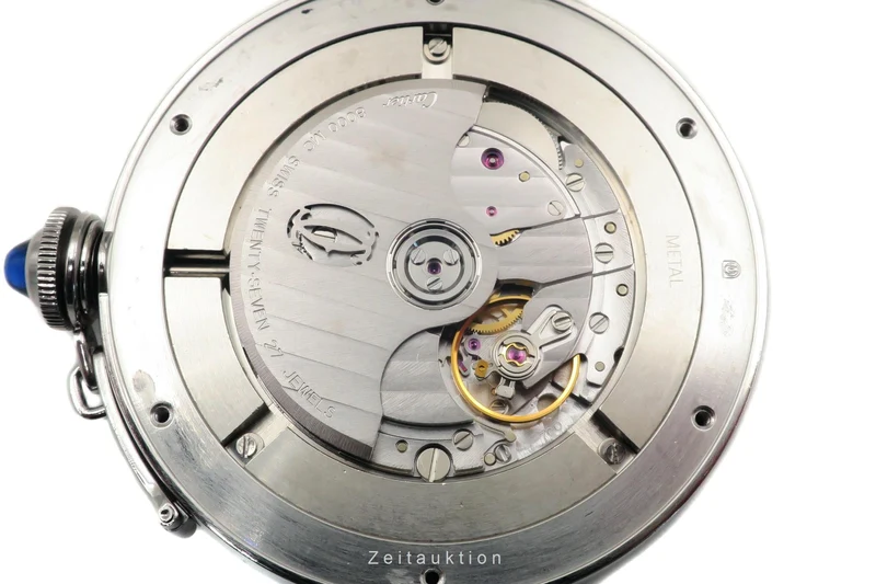 Cartier Pasha steel automatic men's watch 2730, W3107255 LP: 7350EUR [2303450]