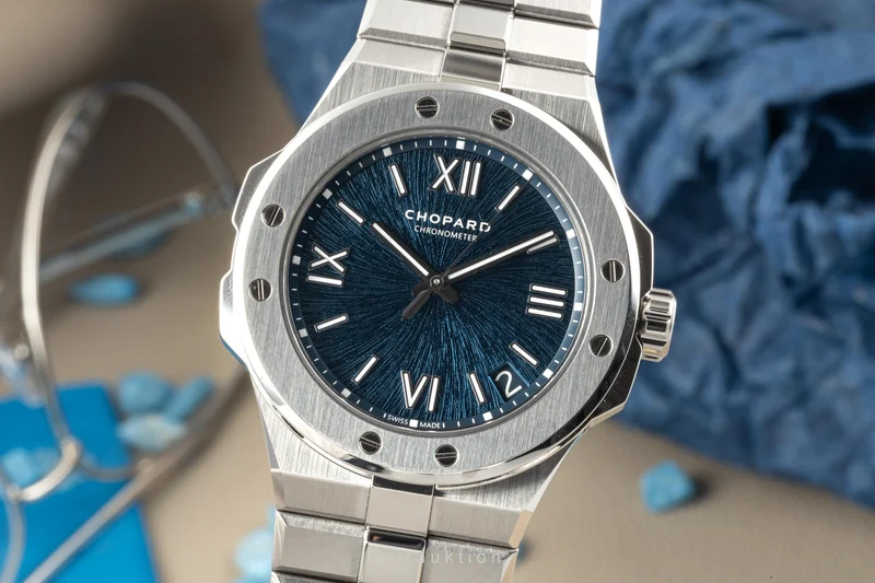 Chopard Alpine Eagle steel automatic men's watch 298600-3001 LP: 15300EUR [2303449]