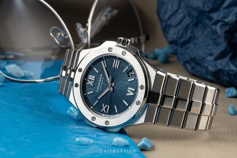 Chopard Alpine Eagle steel automatic men's watch 298600-3001 LP: 15300EUR [2303449]