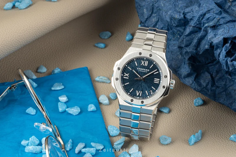 Chopard Alpine Eagle steel automatic men's watch 298600-3001 LP: 15300EUR [2303449]