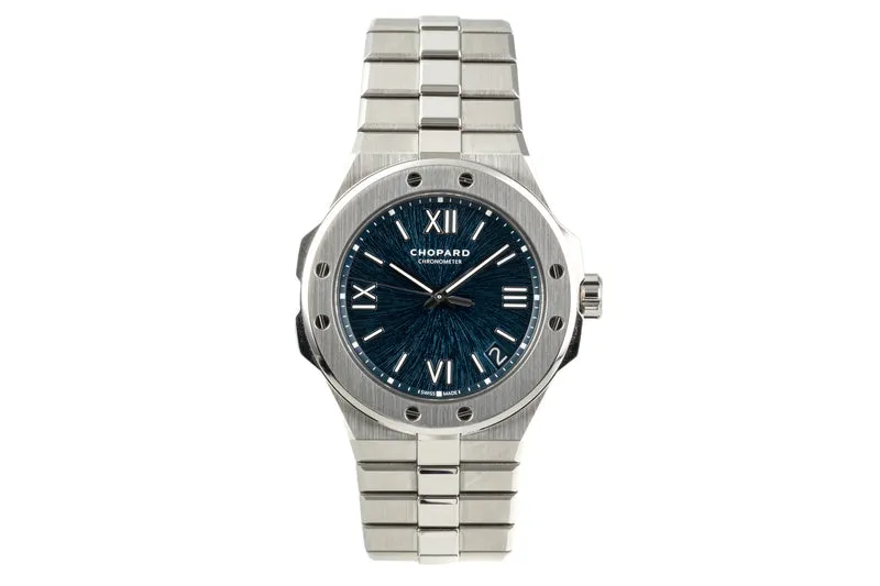 Chopard Alpine Eagle steel automatic men's watch 298600-3001 LP: 15300EUR [2303449]