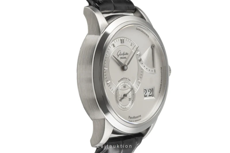 Glashütte PanoReserve steel manual winding men's watch 65-01-02-02-04 [2300978]